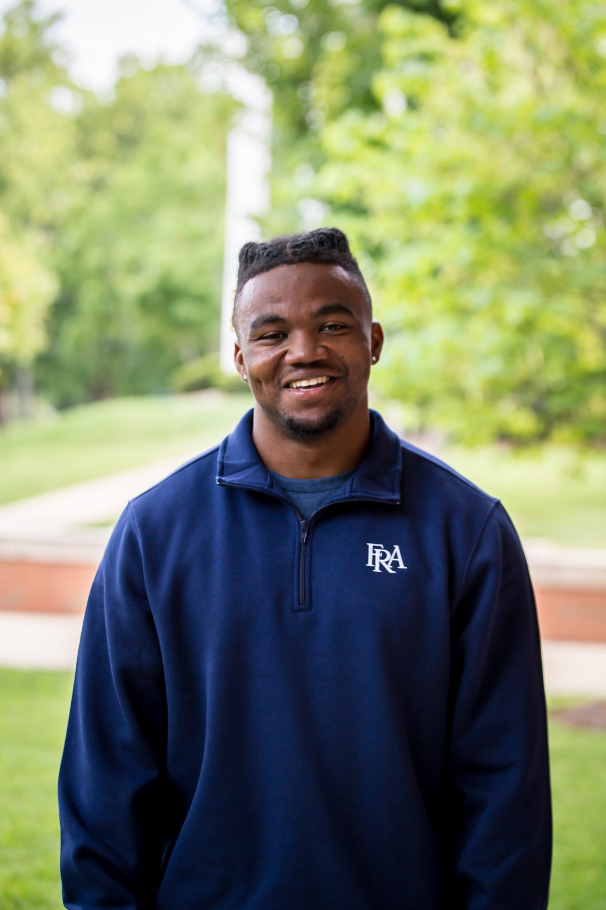 Classic Navy Quarter Zip