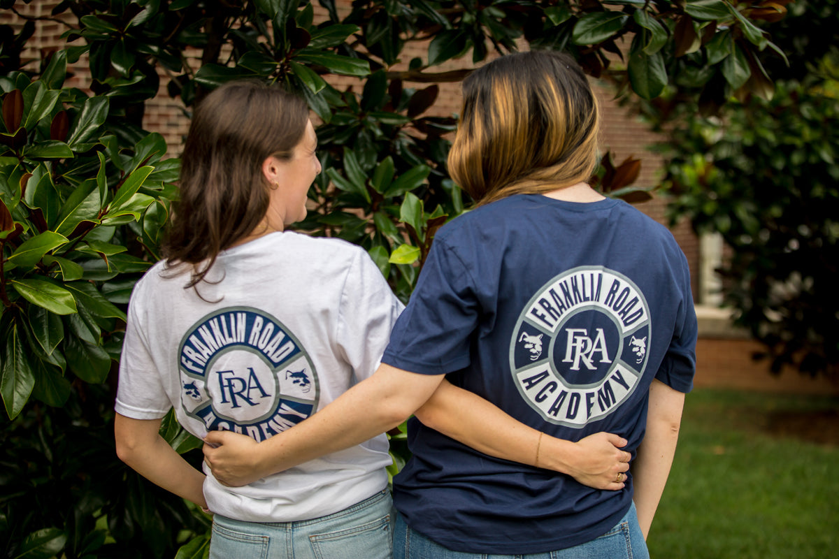 Faculty & Staff wearing FRA Spirit Store apparel.