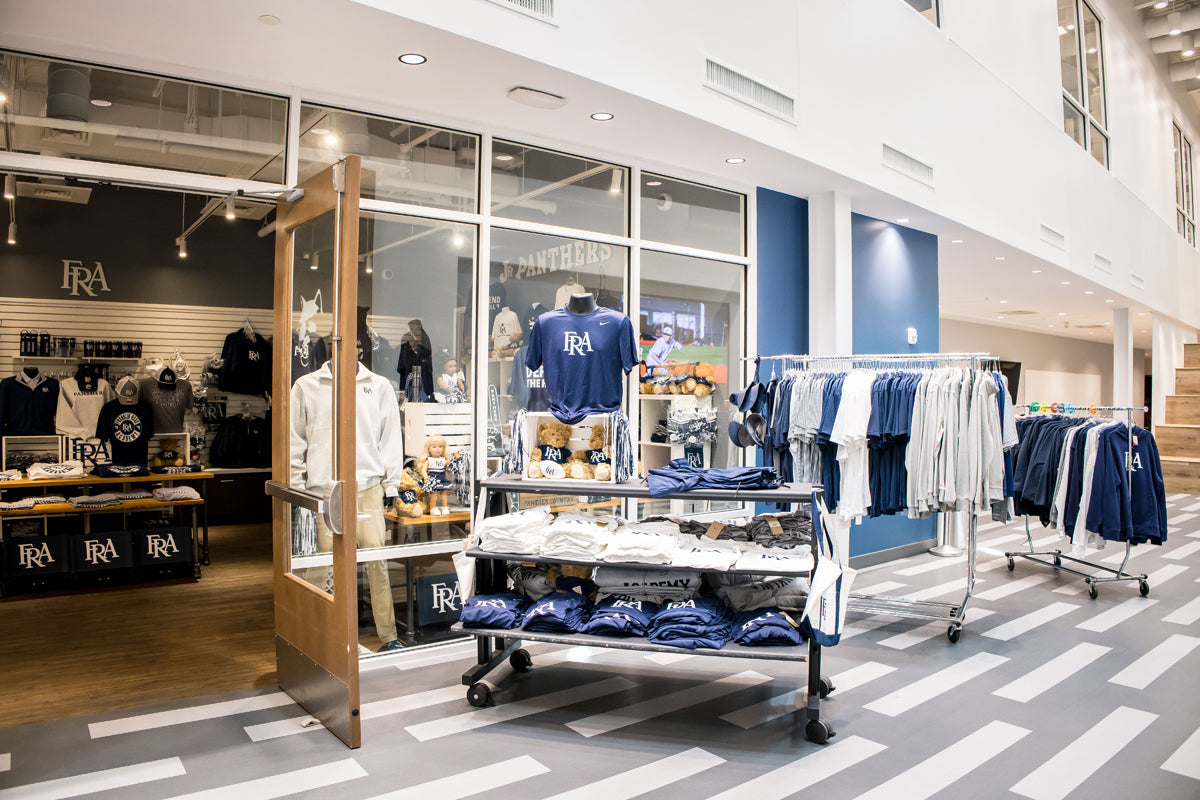 View outside of the FRA Spirit Store