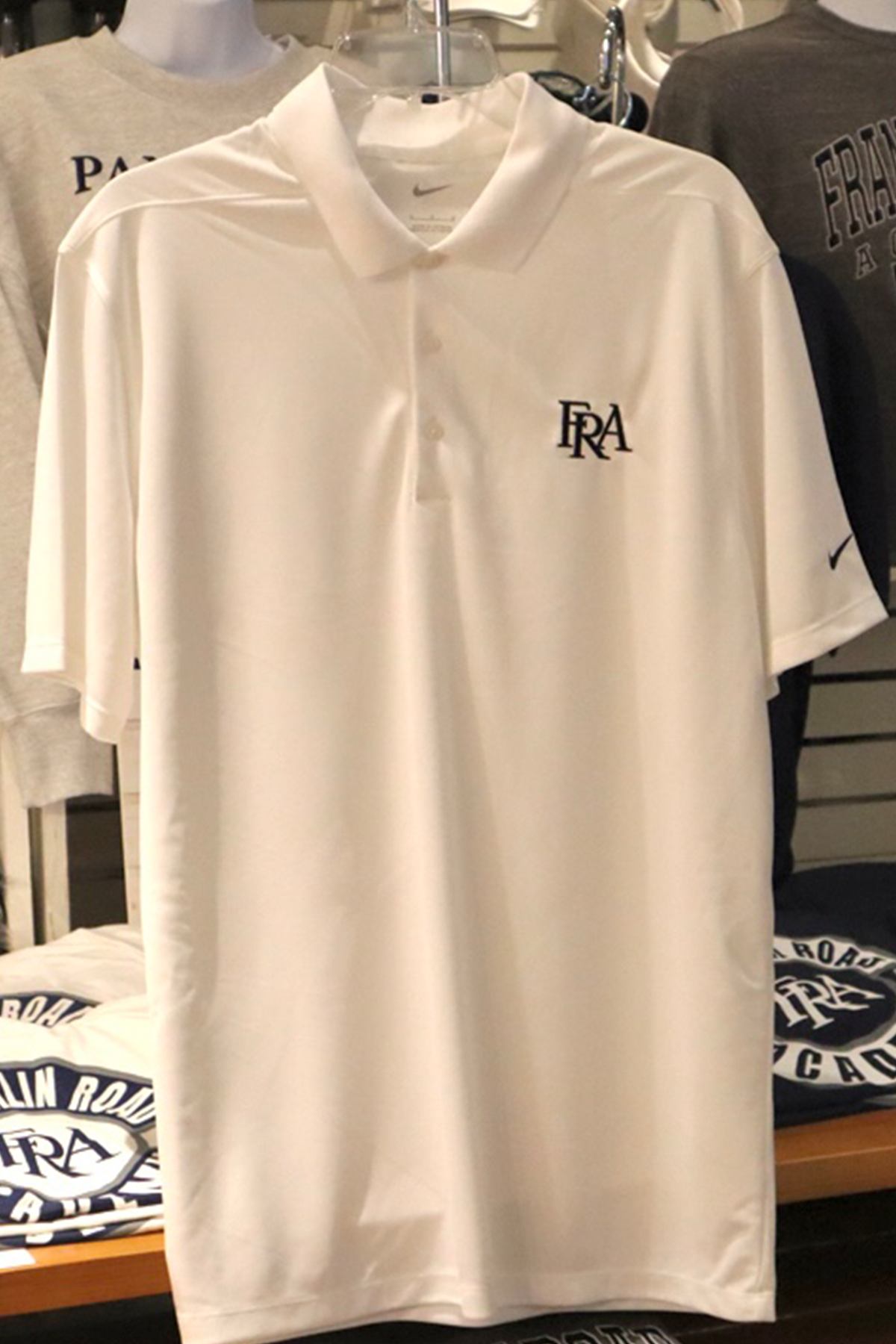 Men's Nike White Polo Shirt