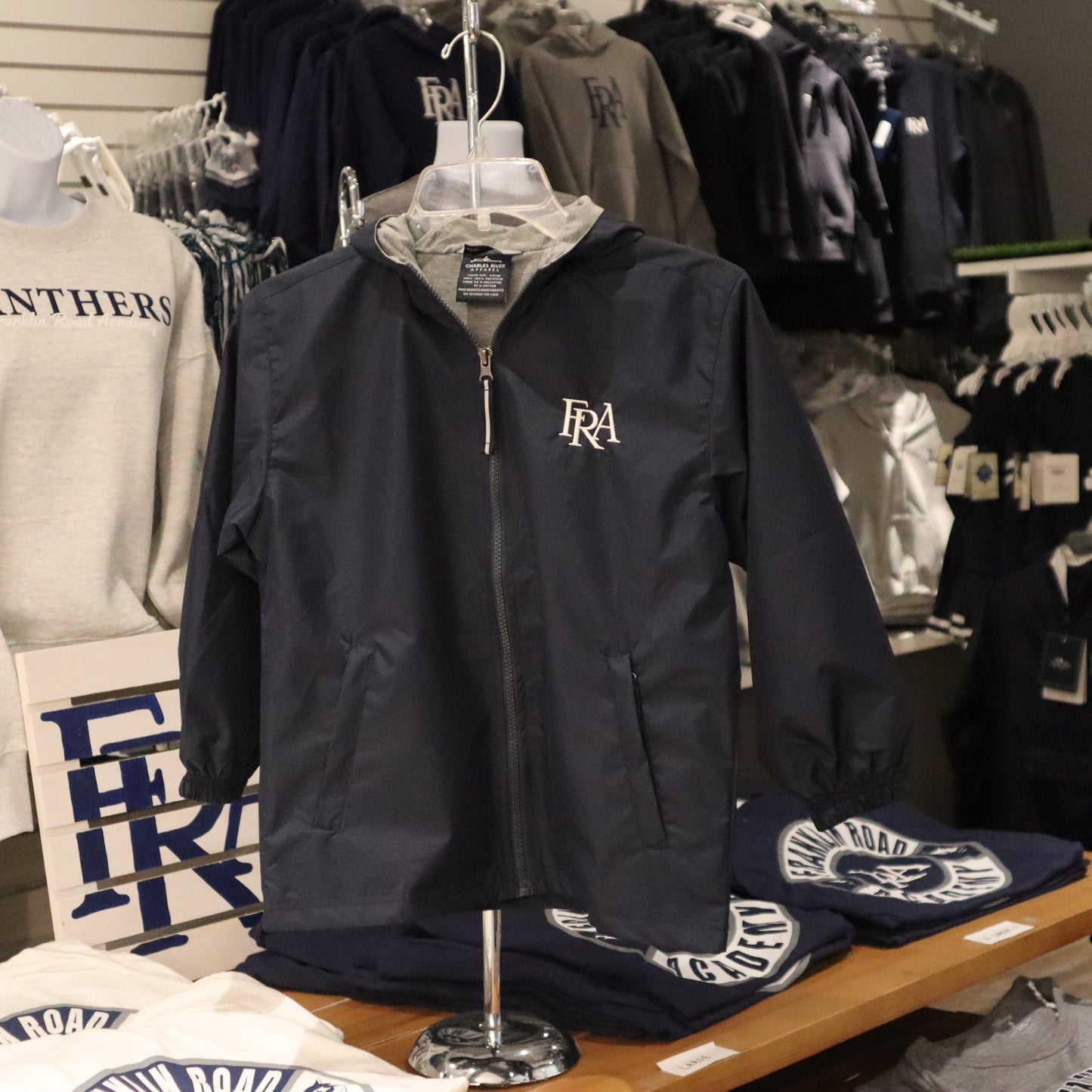 Youth Navy FRA Full Zip Jacket