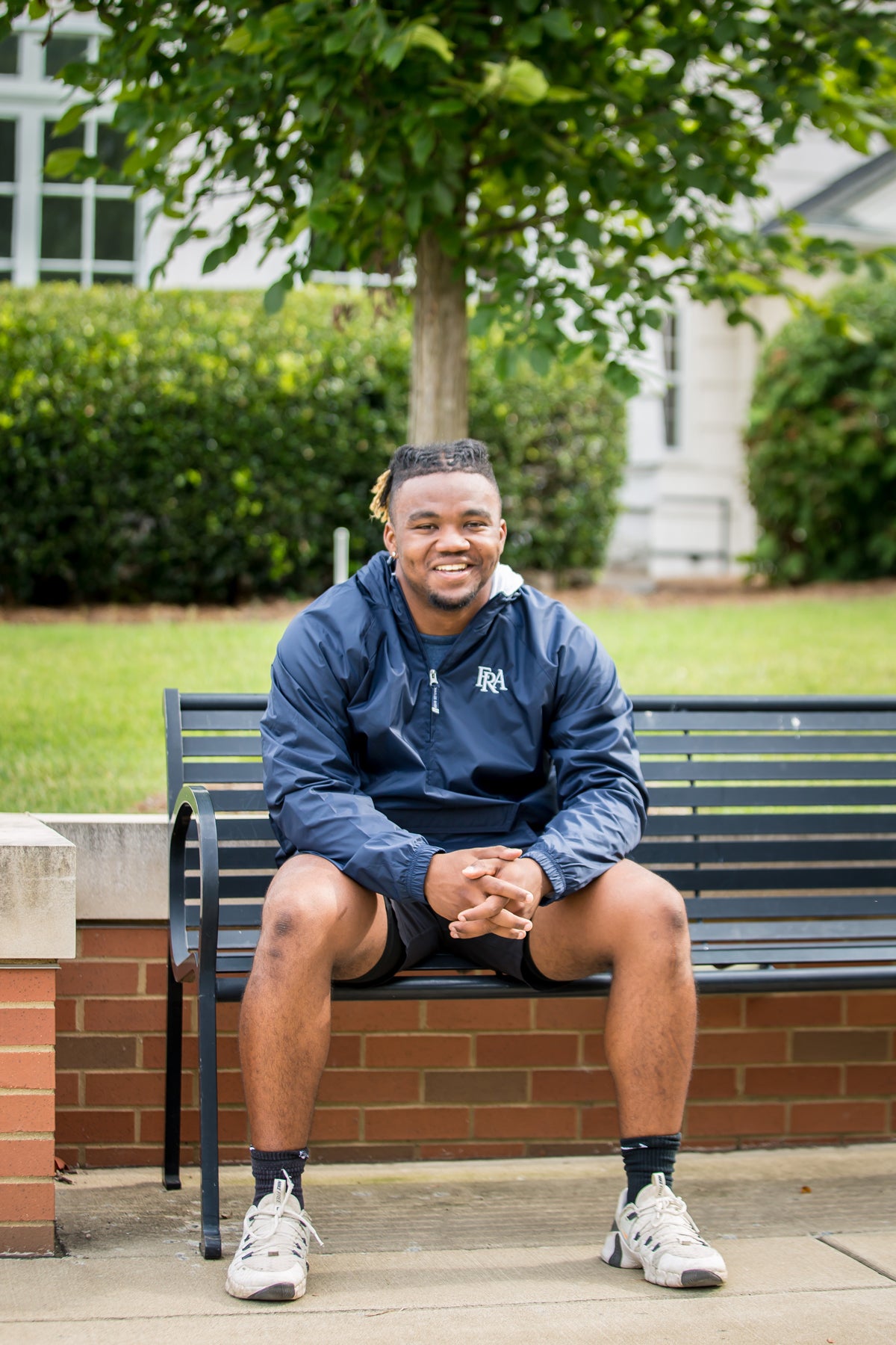 Classic Navy Rain Pullover