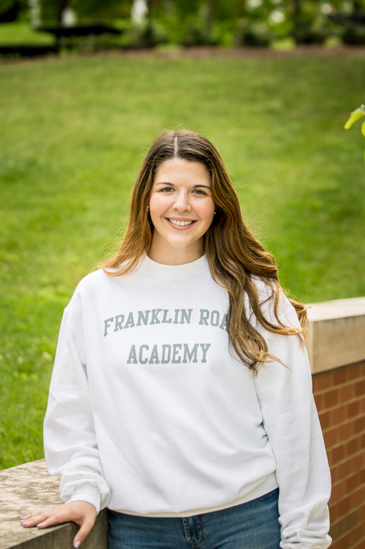 FRA Crewneck Sweatshirt in White