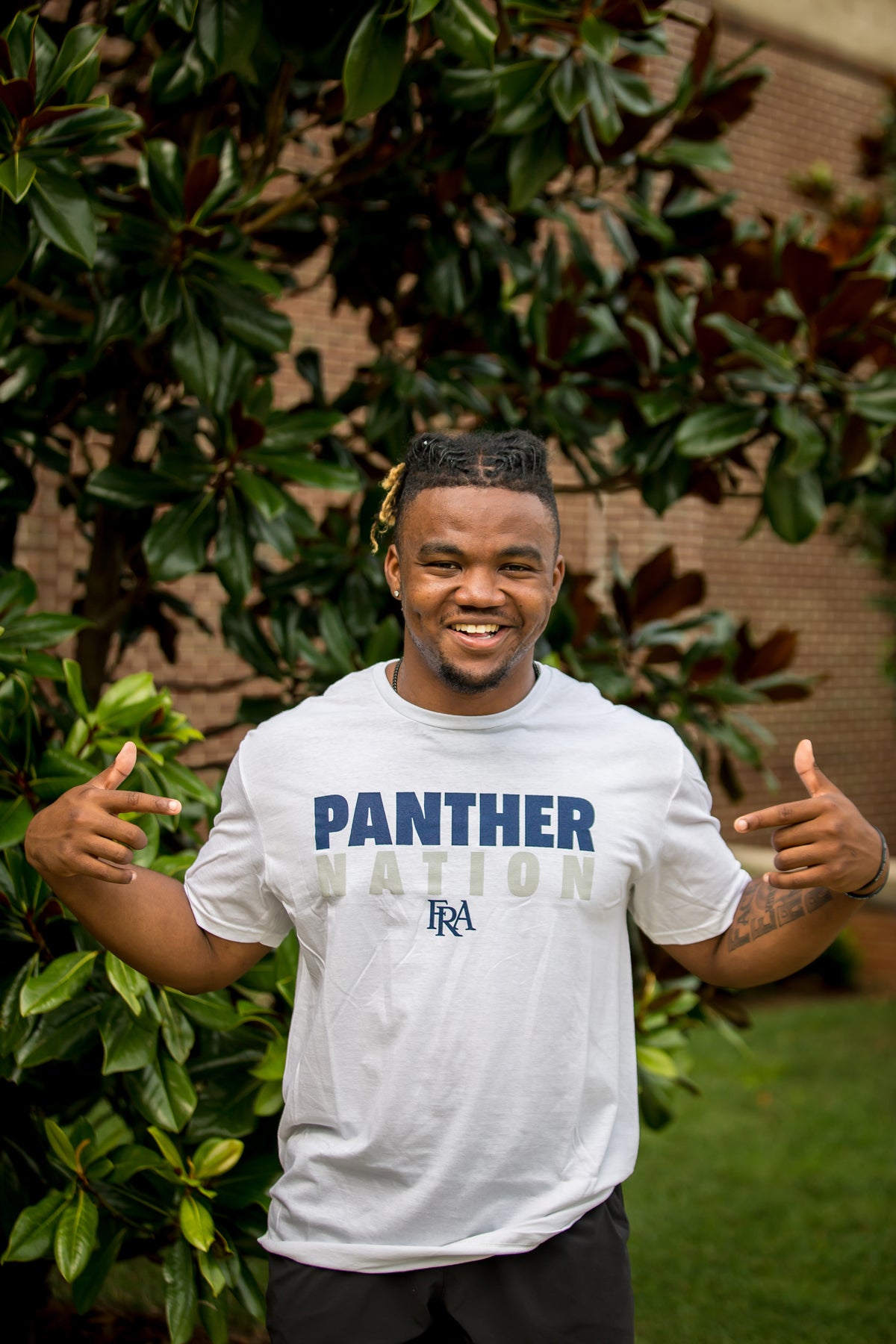Panther Nation T-Shirt in White