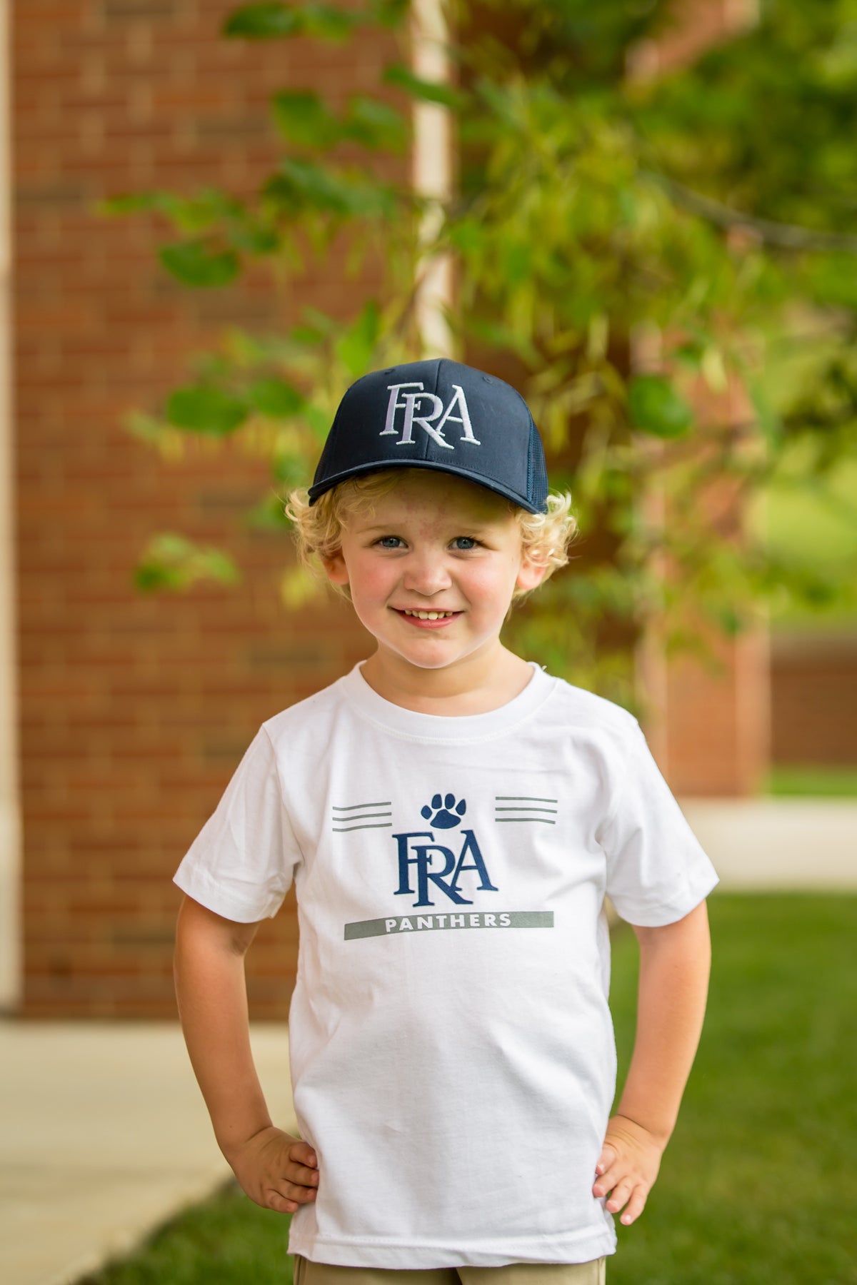 Youth White Panther Paw T-Shirt