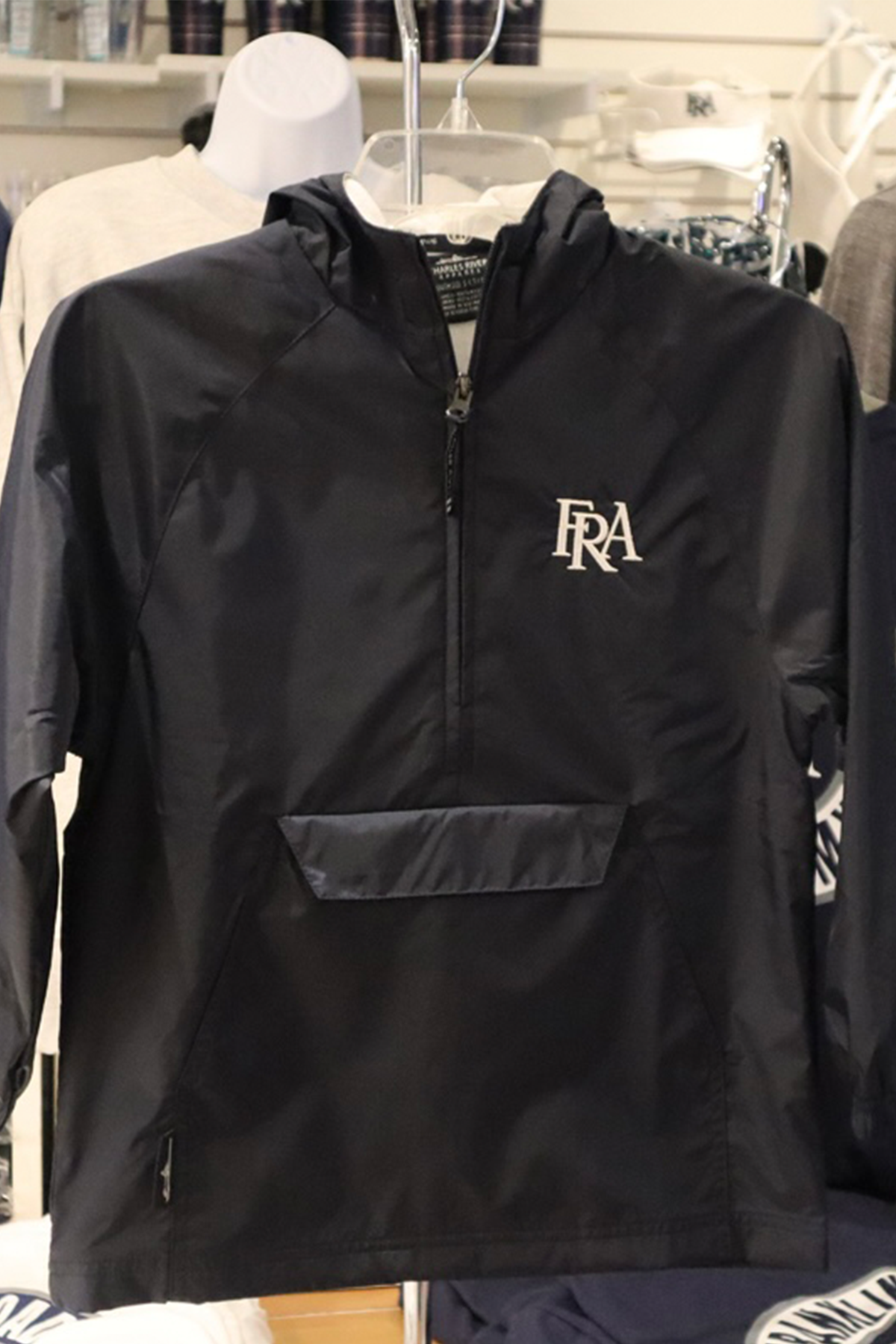 Youth Navy FRA Rain Pullover